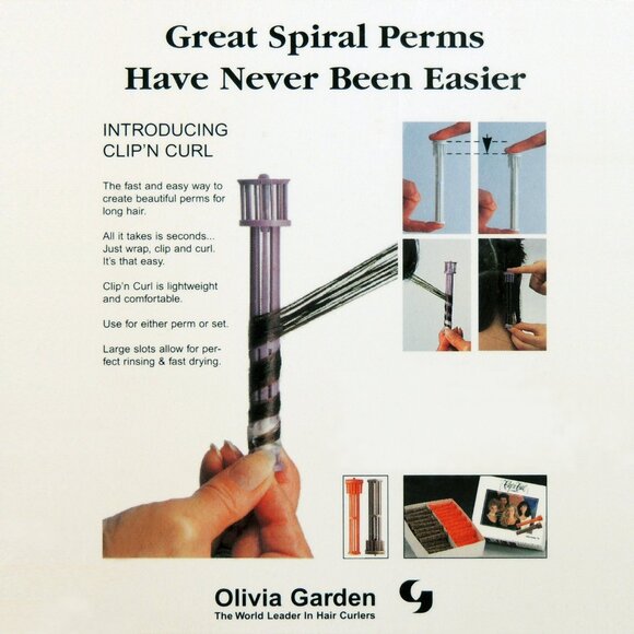 Olivia Garden Curlers Rollers Clip & Curl Set NO Pin Needed NEW Sealed Box - Picture 2 of 3